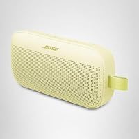 Bose SoundLink Flex Tragbarer Bluetooth-Lautsprecher (2. Gen.), Tragbarer Außen-Lautsprecher mit naturgetreuem Klang, bis zu 12 Stunden Akkulaufzeit, staubdicht und wasserdicht, Zitrusgelb – Ansicht 7