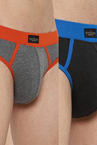 Image of Peter England Men's Cotton Blend Modern Printed Briefs