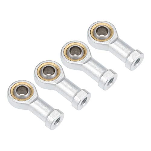 sourcing map 10mm Rod End Bearing M10x1.5mm Rod Ends Ball Joint Female Right Hand Thread 4pcs