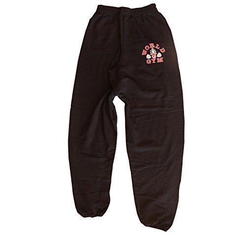 Amazon.com: World Gym WG550 Workout Sweat Pants (M, Black