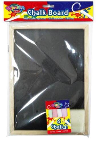 Wooden Frame Blackboard Chalk Board School Duster Chalkboard Party Wedding Sign