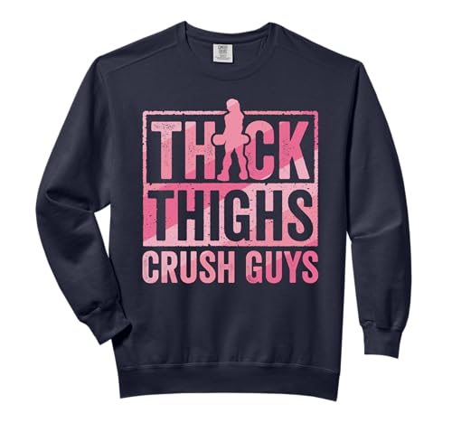 Thick Thighs Gym Sweatshirt Retro