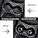Car Coasters for Cup Holders,2 Pack Smiley Face Car Coasters,2.75