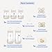 MAM Newborn Essentials Matte Feeding Set with Easy Start Anti-Colic Bottles 5oz, Self-Sterilizing, 0-3 Months Pacifiers and Skinsoft Silicone Nipples, Baby Gift, 10 Pieces
