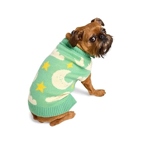 Youly by Petco Star & Moon Pet Sweater X-Small