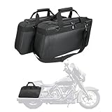 ANASES Motorcycle Saddlebag Liner Bags Hard Saddle Bags Insert Storage Bag 1680D Oxford Harley Luggage Bags Fit for Harley Touring Electra Glide Road Glide Street Glide Road King 1993-2024 (1 Pair)