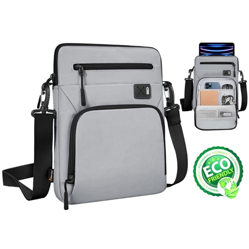 13-14 Inch Laptop Sleeve, Compatible with Apple MacBook Pro 14 (M1/M2), MacBook Air M2 13, Microsoft Surface Laptop, iPad Pro 12.9, & More – Waterproof Carrying Case with Handle for Durable Protection