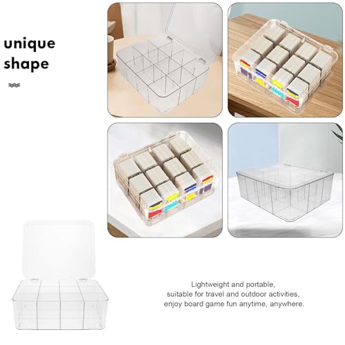 Caja para tarjetas de juego que evita daños en esquinas 3