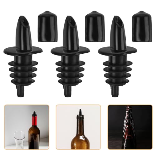 Vertedores de plástico HEALLILY para botellas de whiskey en cafeterías 8