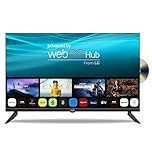 Cello C3224WSF 32 inch Smart Frameless TV and DVD Ultrafast WebOS, Freeview Play, FreeSat, Bluetooth, Netflix, Prime Video, Apple TV, BBC. UK Made