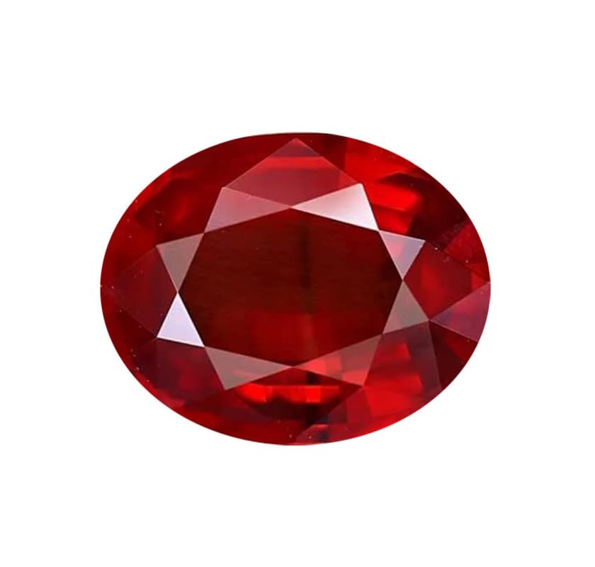 8.25 Ratti/ 7.50 Carat Manik Stone Original Certified Burma Quality Fine Ruby Loose Gemstone