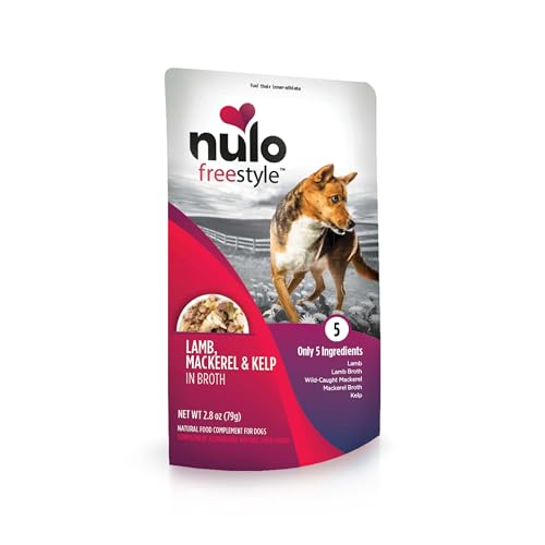 Image of Nulo Freestyle Puppy & Dog Wet Dog Food Topper, Premium All Natural Grain-Free, Real Meat Dog Food Topper with High Animal-Based Protein and Only 5 or Less Ingredients with No Additives