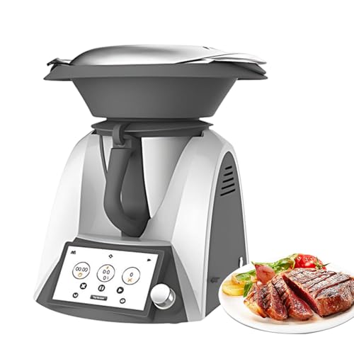 KAIKAFEI Multicocina Inteligente con WiFi Y Recetas Online, Robot De Cocina Inteligente 3L con Función Sous Vide, Autolimpieza Y Táctil para Platos Gourmet En Casa
