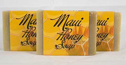 Maui Honey Soap - Handmade, Luxurious and All Natural - 3 Pack
