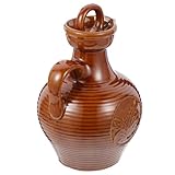 Carafe à vin en céramique de haute qualité : et pratique, son style simple et élégant la rend adaptée à toutes les occasions. un indispensable ! bouteille d'eau en terre cuite à boire
