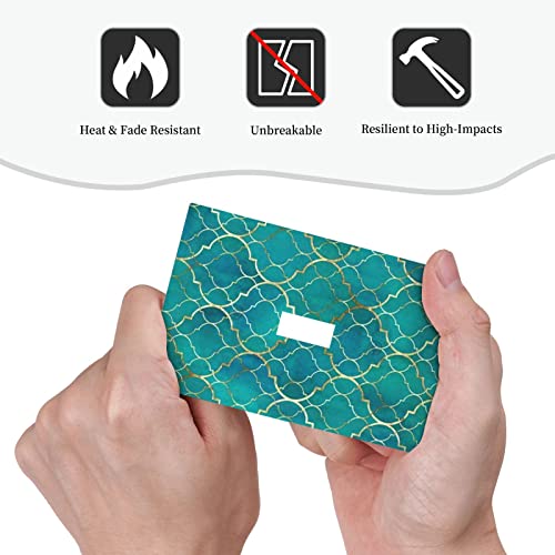 Moroccan Tiles 1 Gang Single Toggle Light Switch Plate Cover Decorative Morden Wall Plate Electrical Switchplate For Bathroom Kitchen Living Room Home Decor #TOP5