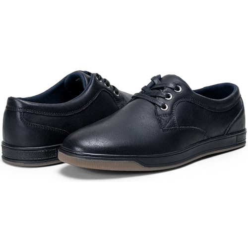 Image of Jousen Men's Fashion Sneakers Classic Retro Casual Shoes for Men Breathable Business Dress Sneaker