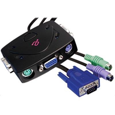 Switch KVM VGA Aluratek AKSP04 connectez vos vieux PC Windows XP et Linux sans changer d ecran