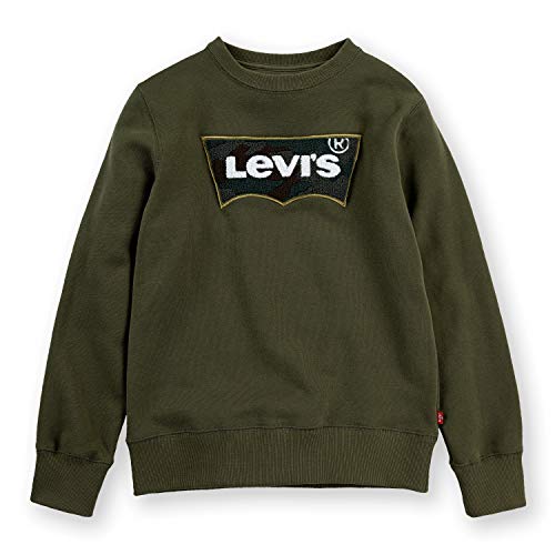 Image of Levi's Boys Polycotton Crew Neck Sweatshirt