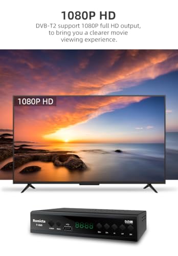 Décodeur TNT HD DVB-T2 résolvant les problèmes de réception et d'enregistrement TV - 4