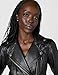Michael Kors Women's Leather Moto Jacket, Black, S