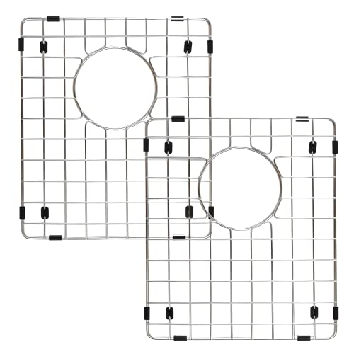 Sink Protectors For Kitchen Sink 15"X13", Sink Grate For Bottom Of Kitchen Sink Set Of 2, Stainless Steel Sink Protector #TOP11