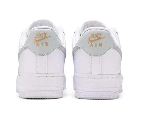 Nike Tênis de Basquete Feminino, Branco/branco claro cinza prateado, 8.5