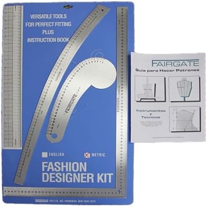 Fairgate Fashion Designer Metric Rule Kit in Cm (15-202)