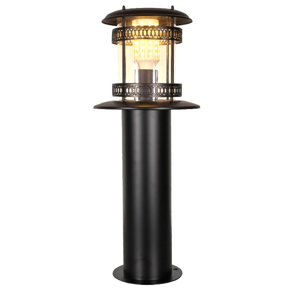 GTHTUHFD Ip54 Waterproof Outdoor Post Lights, 22.8''H Exterior Lamp Post Lantern Fixture Headlights Exterior Post Light Fixture Fence Pillar Lamp For Garden Park Decor