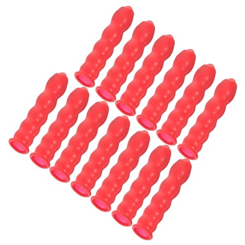 20pcs Caulk seaingr caps Glass Glue Caulk Sealer caps Plastic Buckets Leakproof applicator Caulk Seal Caulk Cap Caulk Saving Cap Pointed Mouth Caulk Set Emulsion Nozzle Seal Cap