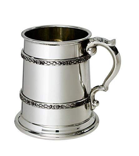 Wentworth Pewter Jar en peau celtique de mezza pinta