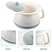 Homoyoyo Chamber Pot for Women and Kids with Lid - Portable Pee Pot and Urine Bucket with Handle - Ideal for Emergencies Camping Bedside Hospital or Night Use Urinal Potty Training (8x8x5 in)
