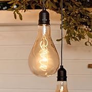 hellum Висяща лампа с батерия и дистанционно...