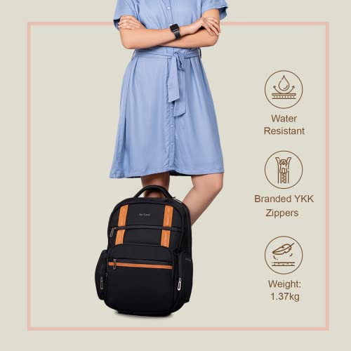 Image of AirCase Anti-Gravity Backpack for Men & Women, Weight Reducing 15.6 inch Laptop Bag for Travel & Office, Ergonomic Technology for Posture & Muscle Support,Patent Protected,In-built Shock Absorber,Black
