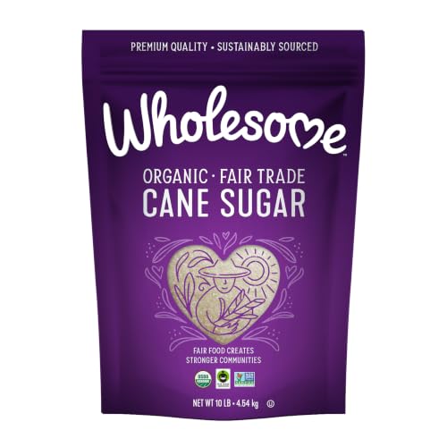 Wholesome Sweeteners 10-Pound Organic Cane...