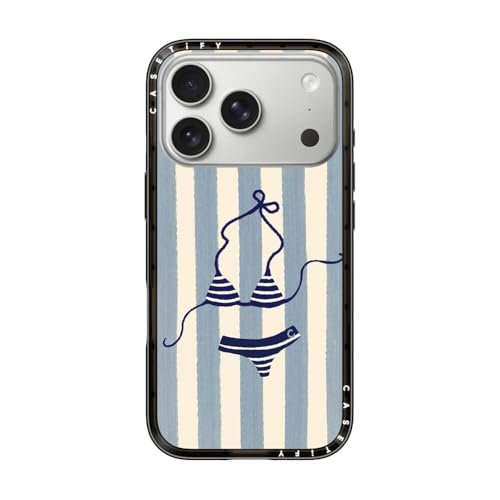 Coque Magsafe iPhone 17 Pro CASETiFY compacte et légère coloris noir transparent