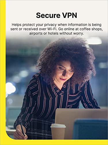 norton 360 for amazon antivirus software for up to 5 devices includes vpn dark web monitoring and pc cloud backup activation required subscription