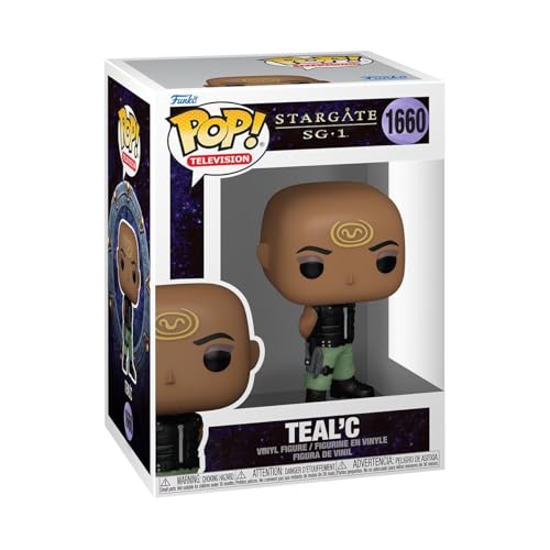 Funko Pop! Television: Stargate SG-1 - Teal'C - Teal’c​ - Stargate (1994) - Figura de Vinilo Coleccionable - Idea de Regalo - Mercancia Oficial - Juguetes para Niños y Adultos - Movies Fans