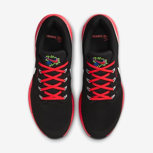 Nike Run Swift 3 Men's Road Running Shoes (IB7461-001, Black/Bright Crimson/White)4