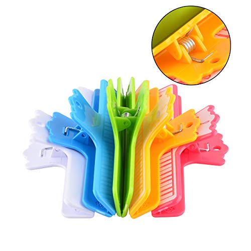 Bluecell 5pcs Plastic Music Book Clips Music Page Holder for Sheet Music Stands - Perfect for Kids, Adults, Music/Piano Players Musicians - Thumbnail 4