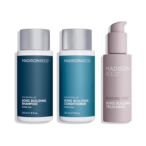 Madison Reed Bond Building Shampoo and Conditiooner and Bonding Time Serum Bundle Cover