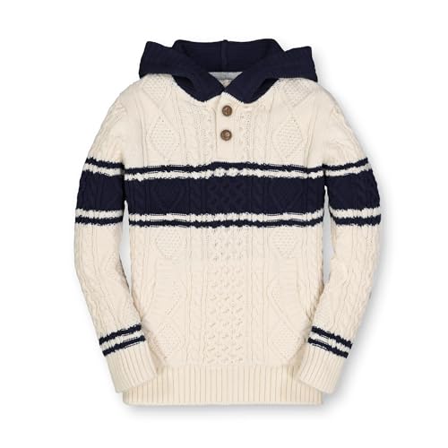 Image of Hope & Henry Boys' Hooded Pullover Sweater