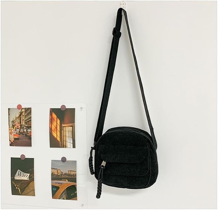 Image of Kawn Women Crossbody Bag, Aesthetic Mini Cute Purse, Shoulder Bag with Outer Pocket For Daily Use Work Travel Beaches, Portable Handbag Bag, Comfortable and Trendy Design