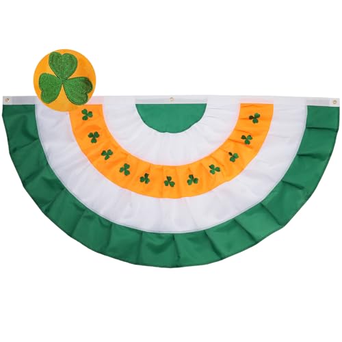 FRF FLAG Irish Flag Bunting 3x6 FT, Outdoor Heavy...