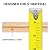 Outwater Industries 25 Foot White 3/4 Inch Center Barb Tee Moulding T Molding Hobbyist Pack, Small Projects, Arcade Machines and Tables