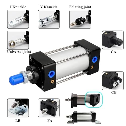 Accessoires pour vérin pneumatique SC40 type I fixation alésage 40mm - 4