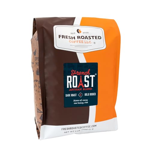 Fresh Roasted French Roast Coffee 5 lb Whole Bean