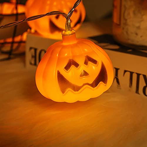 Lumières de vacances à piles Halloween LED guirlande 19.6ft extérieur - 3