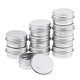 Packung mit 10 Aluminium Dosen Behälter aus hochwertigem Aluminium, stark und langlebig.