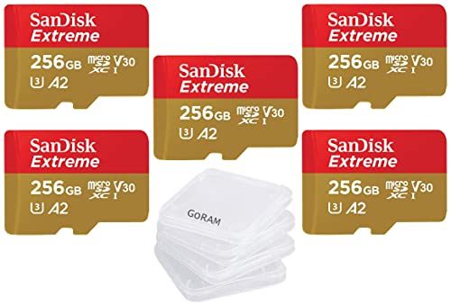 SanDisk 256GB Extreme microSDXC 190MB/s UHS-I [J[h SDSQXAV-256G-GN6MN GoRAMvX`bNP[X5(256GBA5pbN)